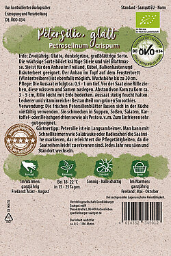 Petersilie, glatt Petersilie, glatt