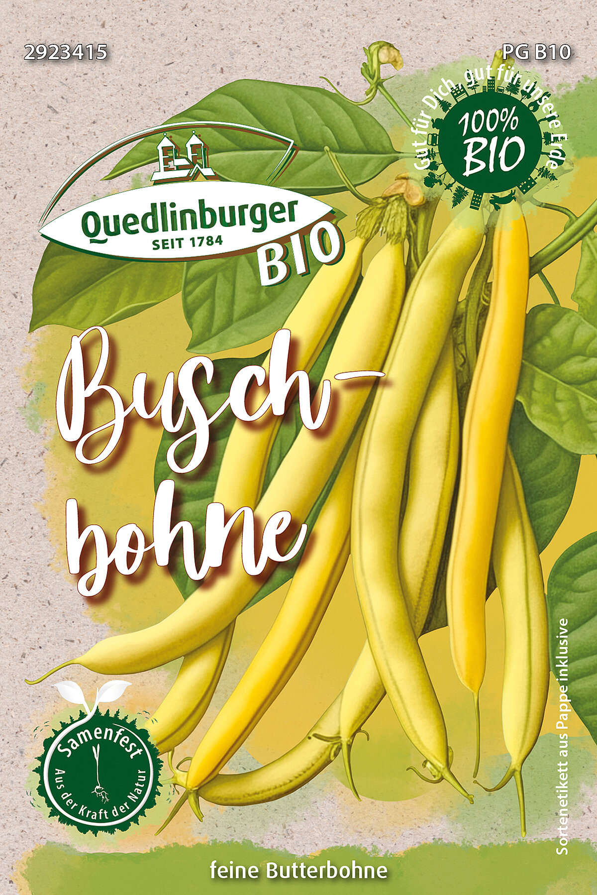 Buschbohne - Vertriebsgesellschaft Quedlinburger Saatgut mbH