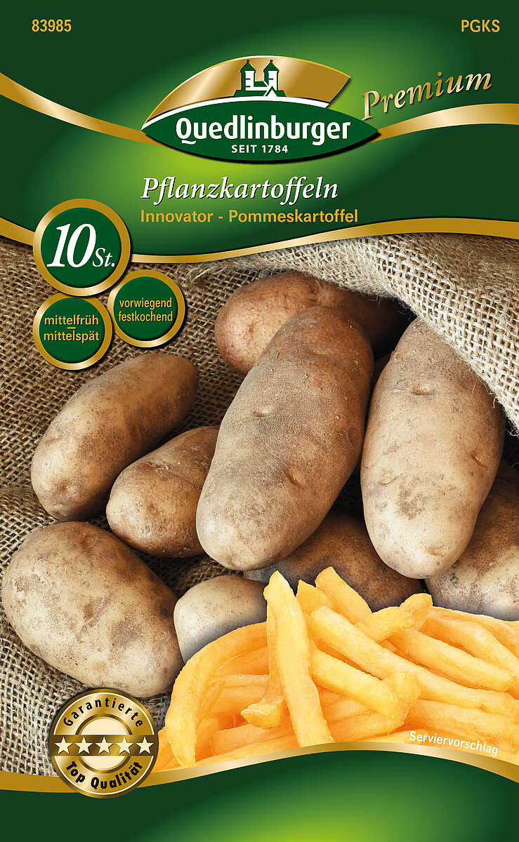 Fingerlings-Pflanzkartoffeln Bamberger Hrnchen - Vertriebsgesellschaft  Quedlinburger Saatgut mbH
