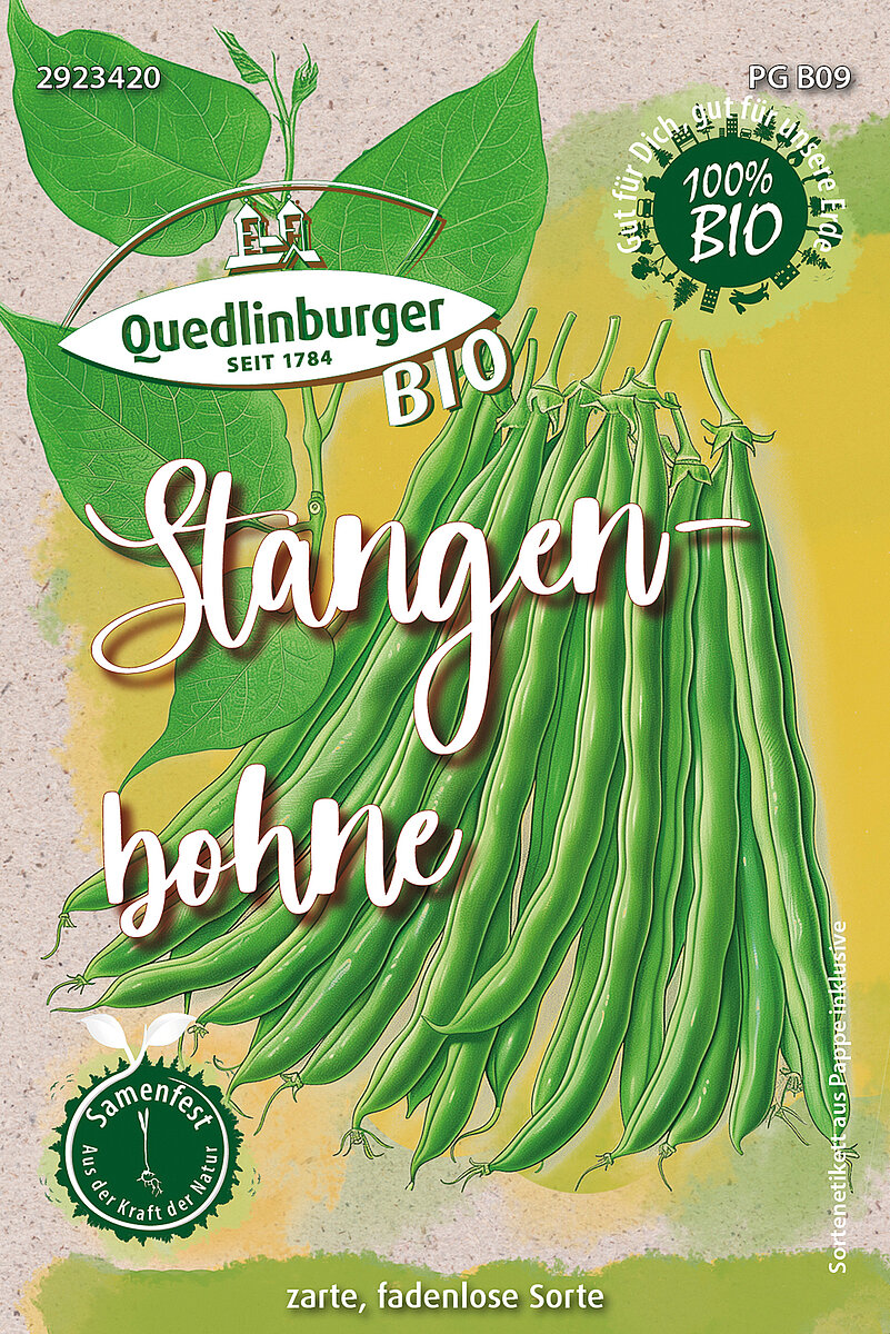 Stangenbohne - Vertriebsgesellschaft Quedlinburger Saatgut mbH