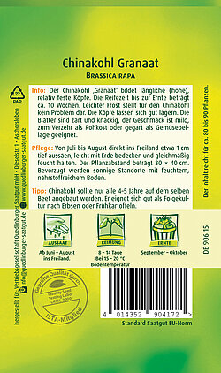 Chinakohl Granaat Chinakohl Granaat